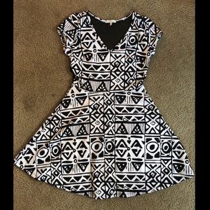 ❌ NOT FOR SALE Tribal Fit and Flare Dress